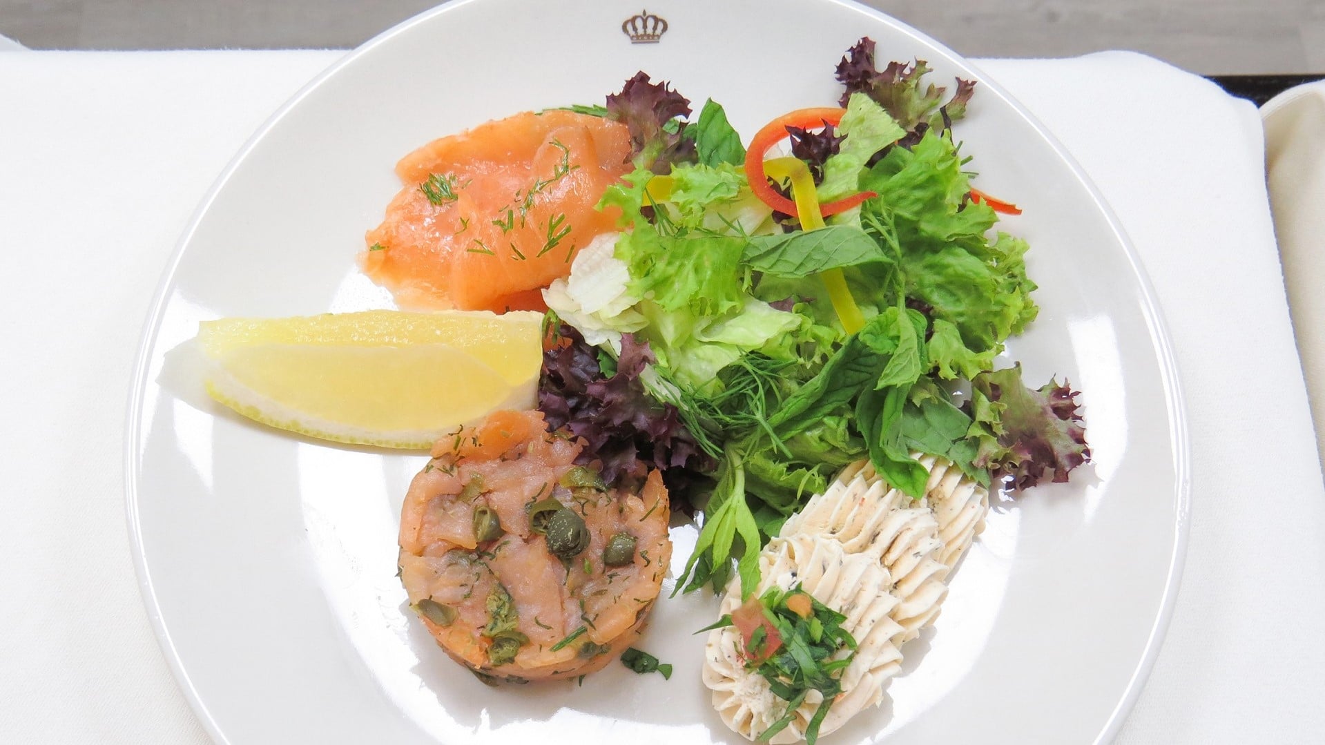 Airline review Cuisine - Royal Jordanian - 1