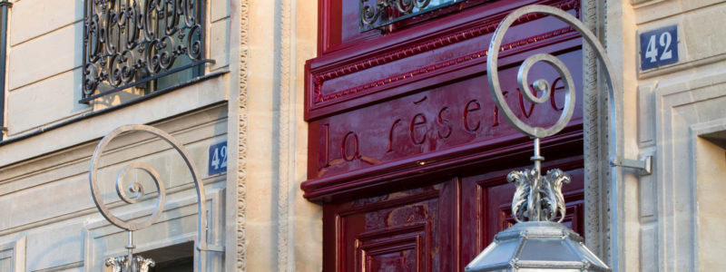 La Réserve i Paris tilbyr butlertjeneste til alle gjester