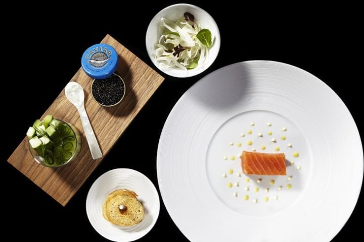 Champagne og kaviar - luksus i luften - 4