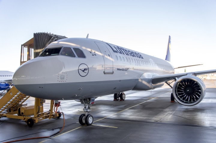Verdens første Airbus A320 neo er på plass hos Lufthansa - 1