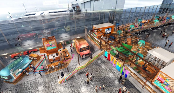 Nye spisesteder på Oslo Lufthavn - Food Truck Festival: Kulinarisk mangfold for internasjonale reisende