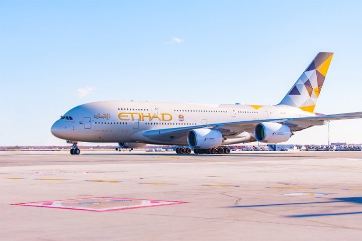 Premiere for Etihads A380 til New York - 1