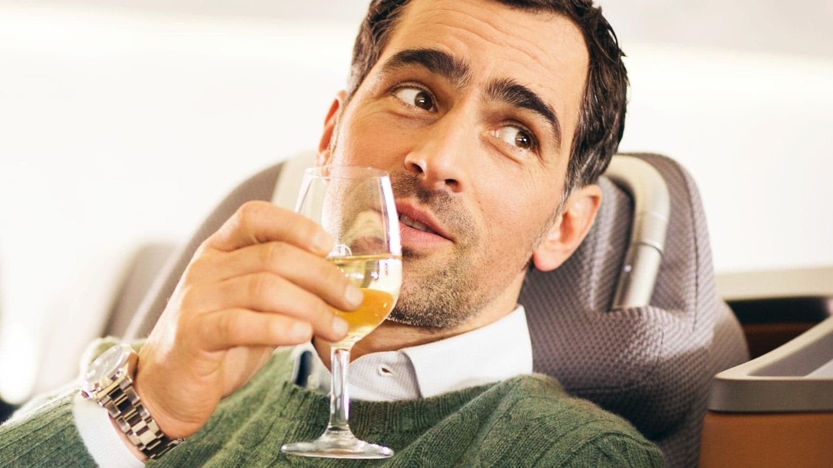 Airline review Beverages - Lufthansa - 2