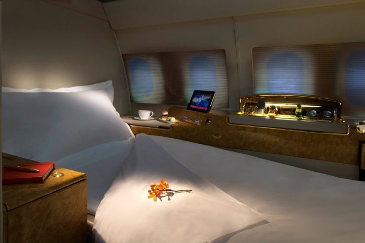 A look in Emirates new private jet - with private suites, shower and lounge - 5