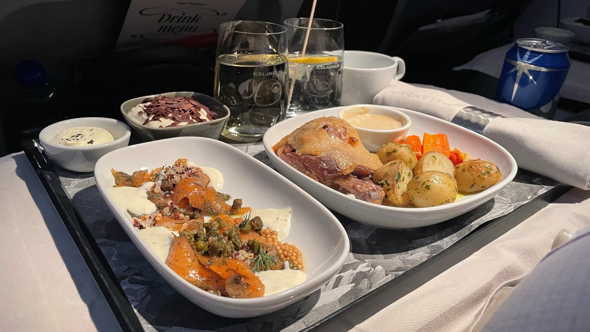 Airline review Cuisine - Icelandair - 7