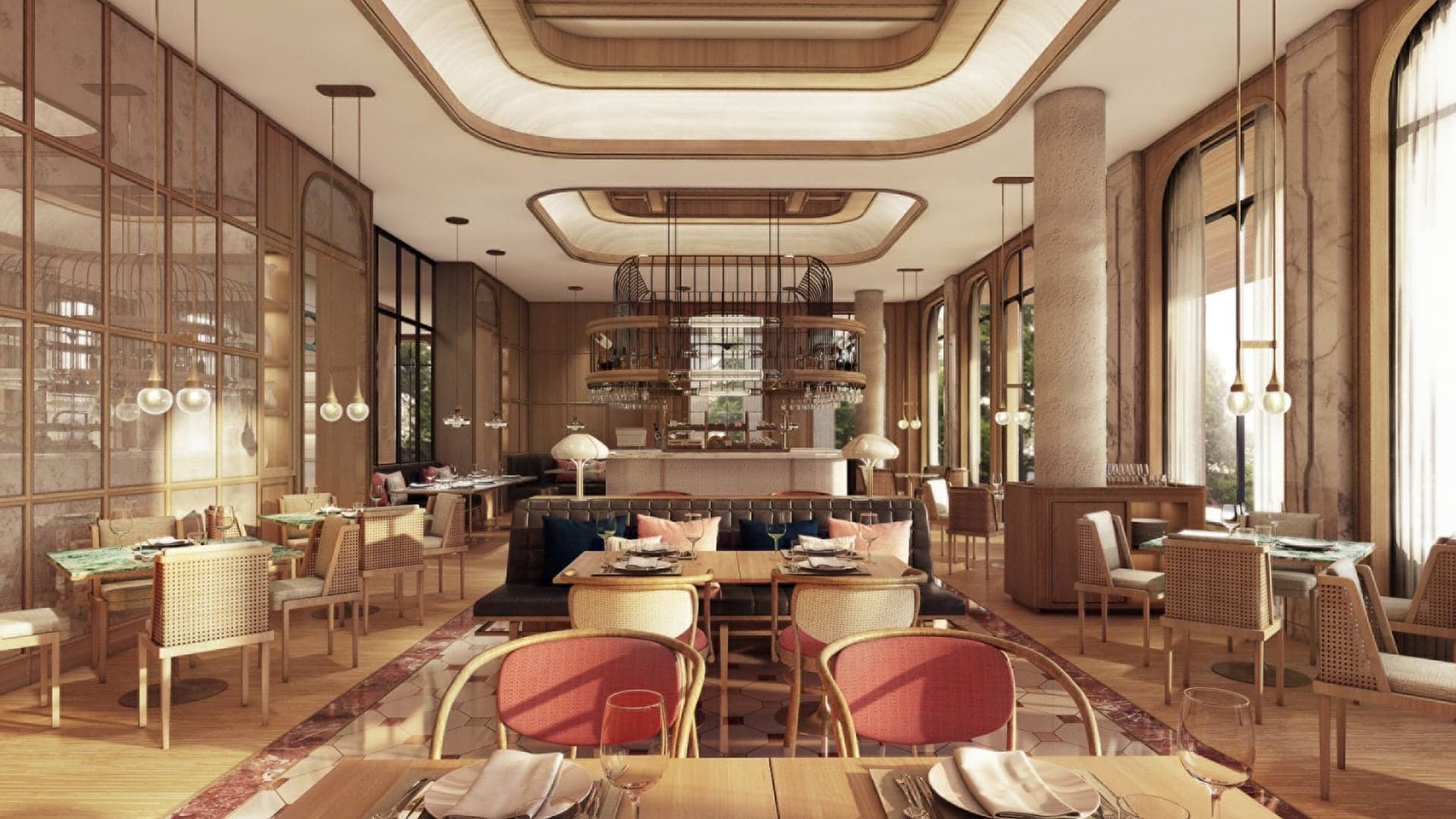 Resturant at Four Seasons Hotel Bangkok at Chao Phraya River