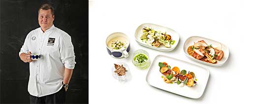 Finsk stjärnkock gör Finnairs nya meny i Business Class