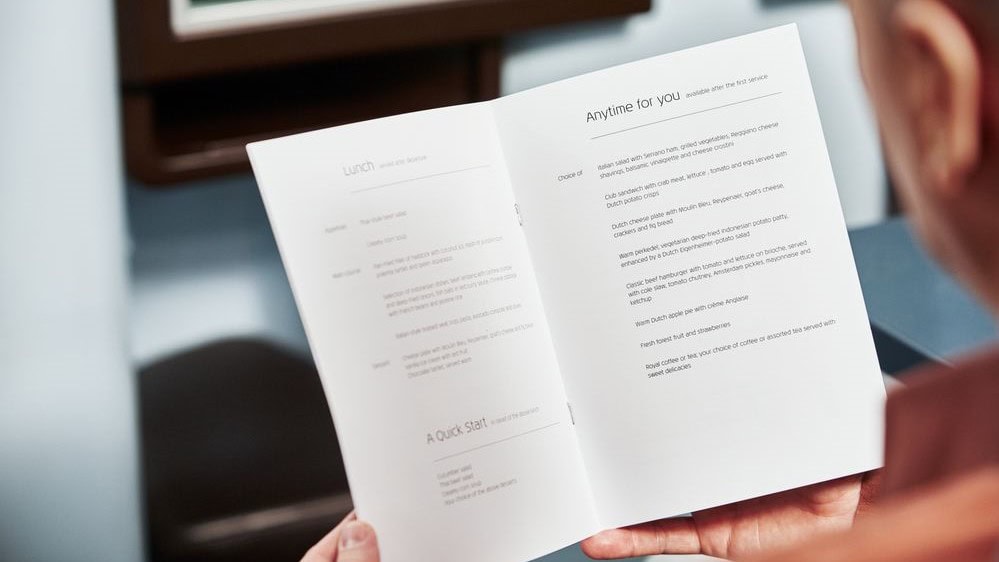 Airline review Cuisine - KLM - 4