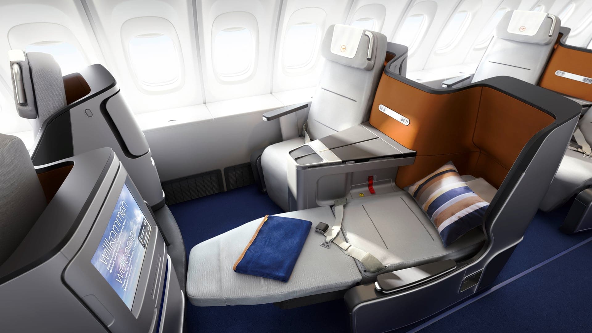 Airline review Cabin & Seat - Lufthansa - 1