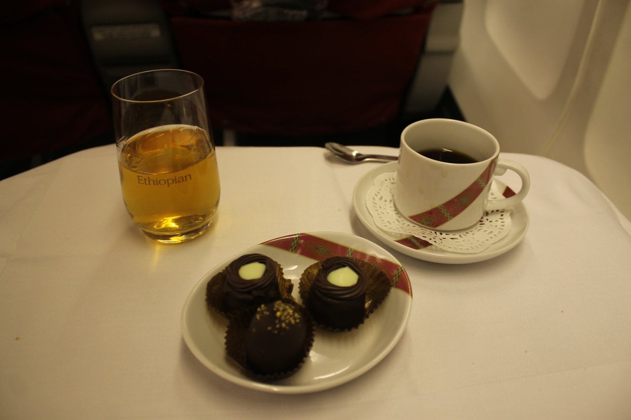 En sista flygning med Ethiopian Airlines business class Stockholm-Rom - 15