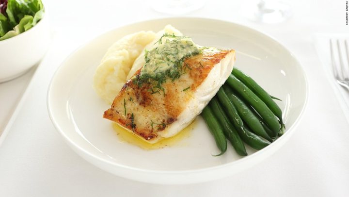 Førsteklasses måltider i lufta - Qantas