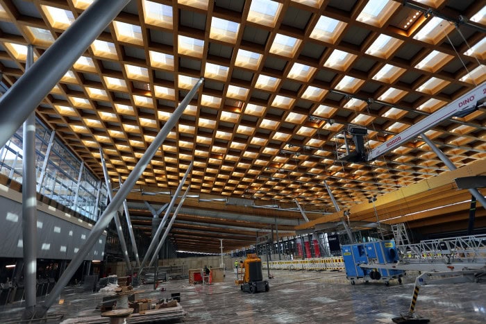 I rute til åpningen av nye Oslo Lufthavn - 1