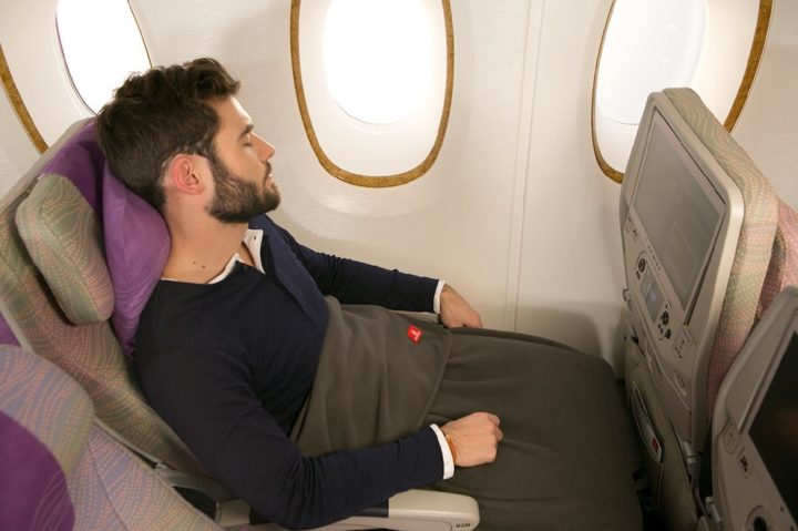 Emirates introduces blankets made from plastic bottles