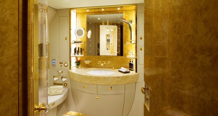 A look in Emirates new private jet - with private suites, shower and lounge - 6