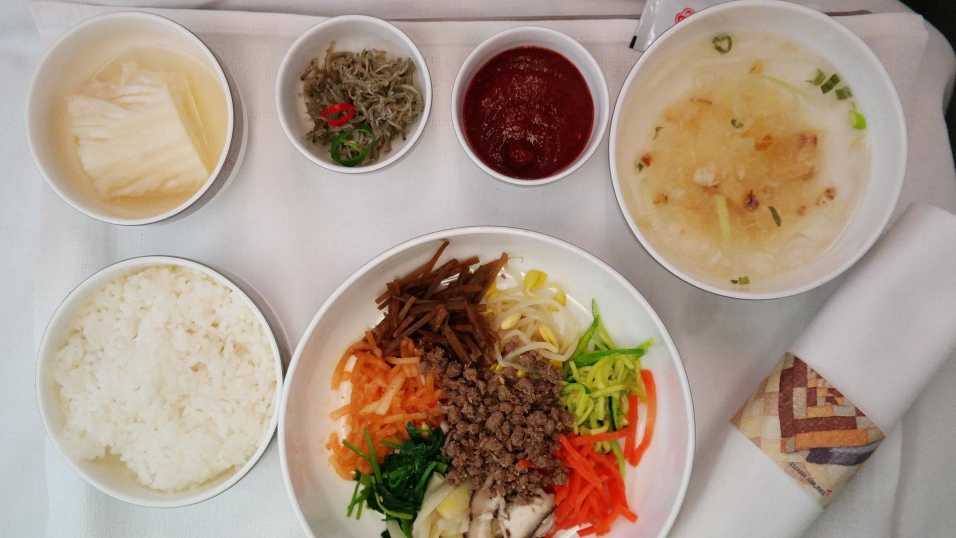 Airline review Cuisine - Asiana - 0