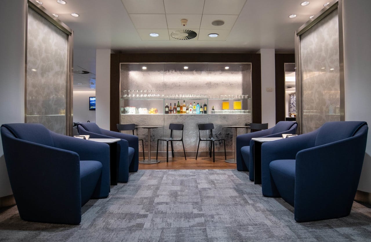 British Airways fräschar upp loungen på Linate
