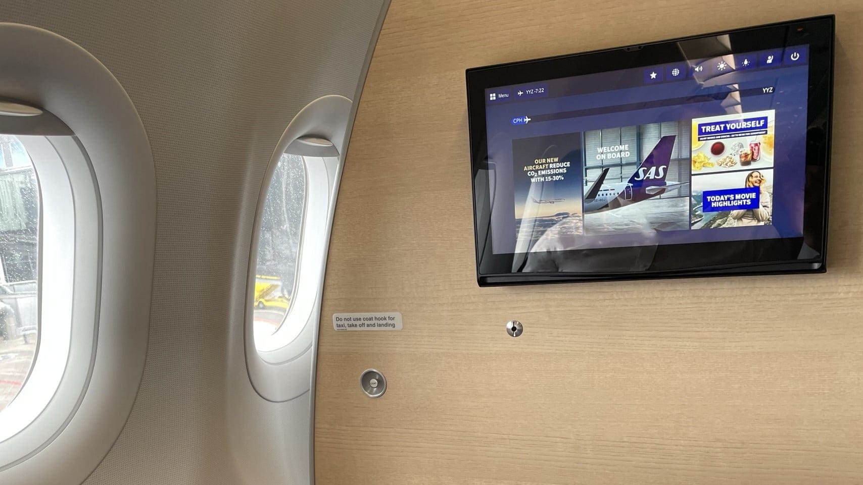 Airline review Cabin & Seat - SAS - 4