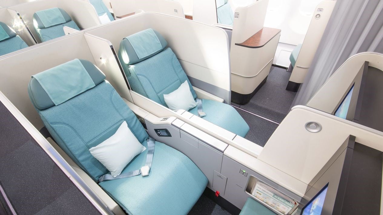 Airline review Cabin & Seat - Korean Air - 1