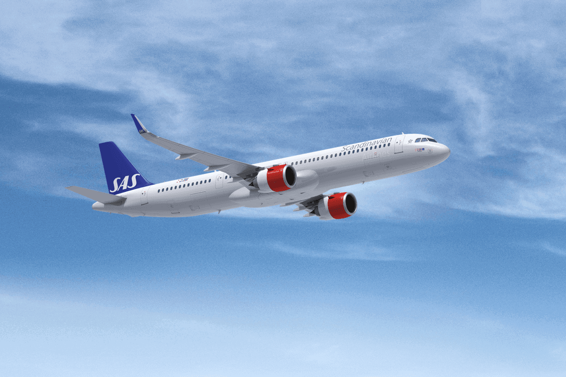 SAS utvider flåten med A321LR for nye langdistanseruter