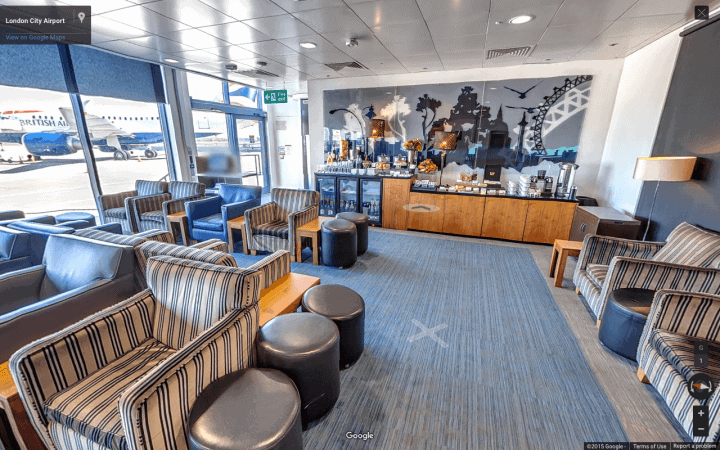 Gå på opdagelse i British Airways Business Class med Google Street View - 3