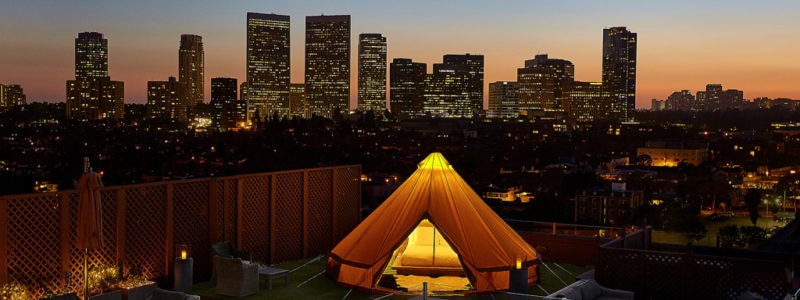 Glamping i Los Angeles