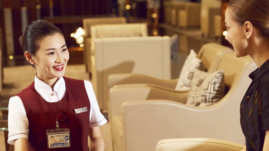 Airline review Airport experience - Air China - 1