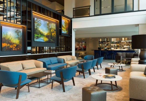 Marriot öppnar igen i Haag