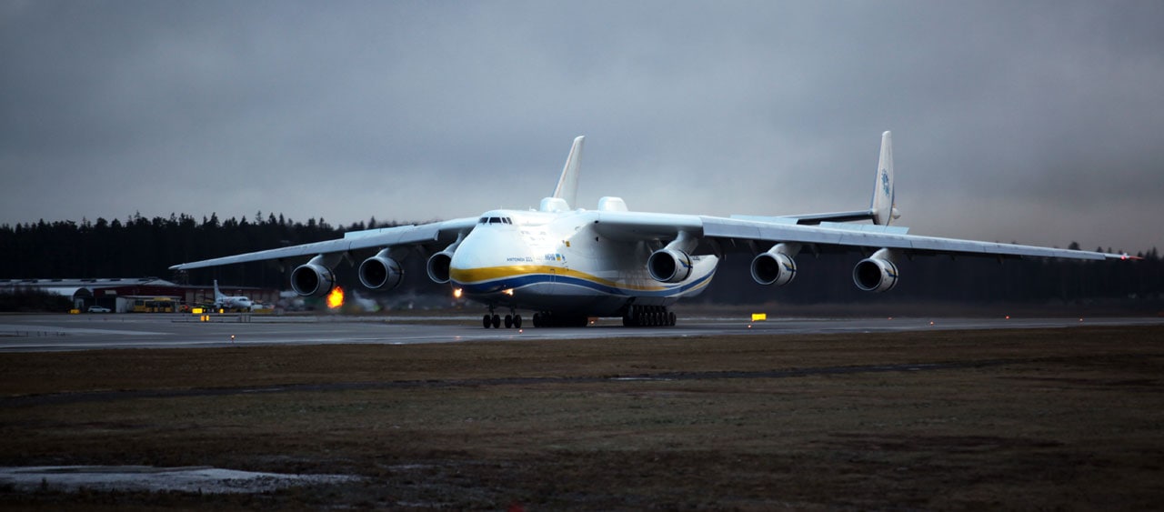 Tungviktarbesök på Arlanda: Antonov 225 Mrija - 3