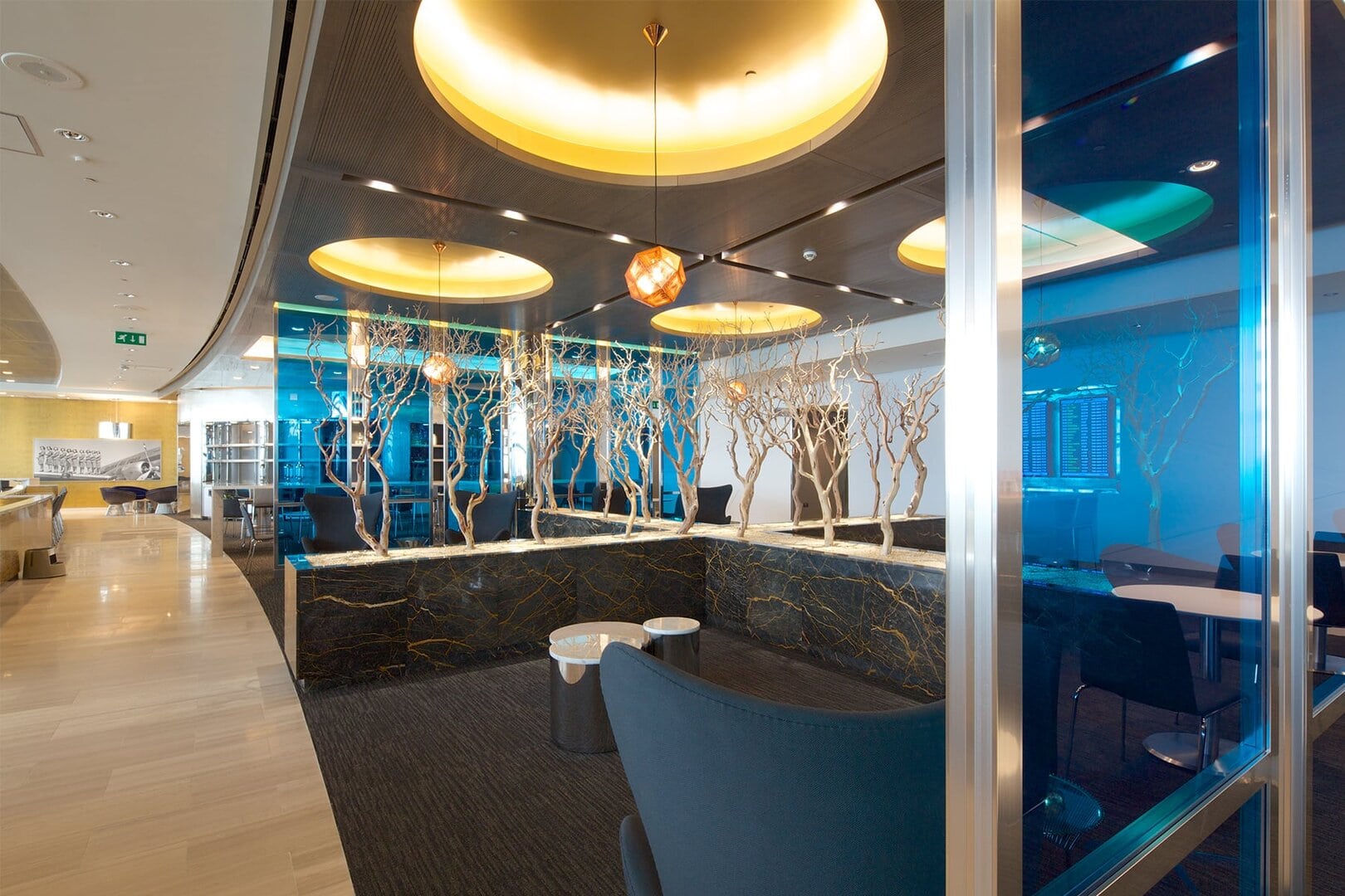 Första bilderna på Uniteds nya lounge på Heathrow Terminal 2