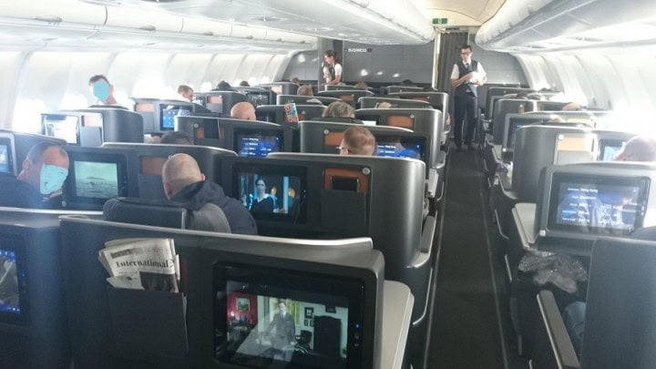 User review: New Business Class cabin SAS, Stockholm - Hong Kong - 21