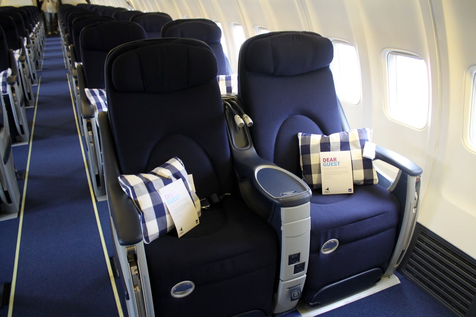 Invigning av SAS nya oljelinje, all-business class Stavanger-Houston