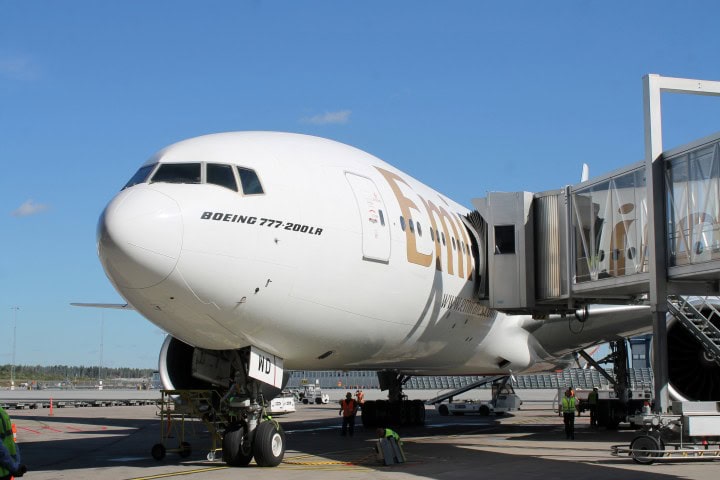 Invigning av Emirates nya flyglinje Stockholm Arlanda-Dubai - 1