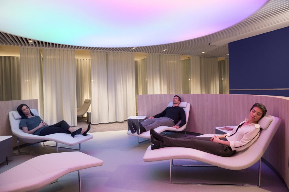 Ny Air France lounge med private badstuer og detox-bar