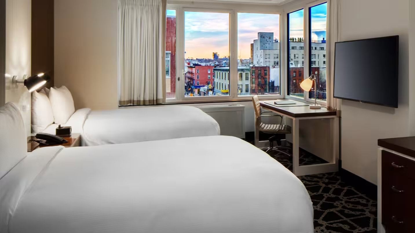 a 2 bed room at Hilton Brooklyn New York