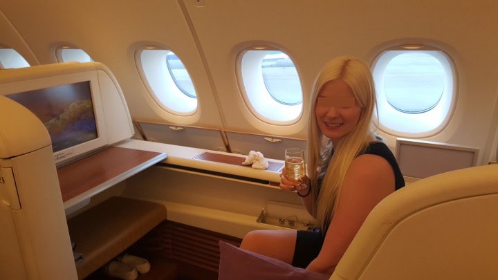 Medlemsrecension: Smekmånad i Asien del 2 - Tokyo till Singapore (Thai First mm) - 11