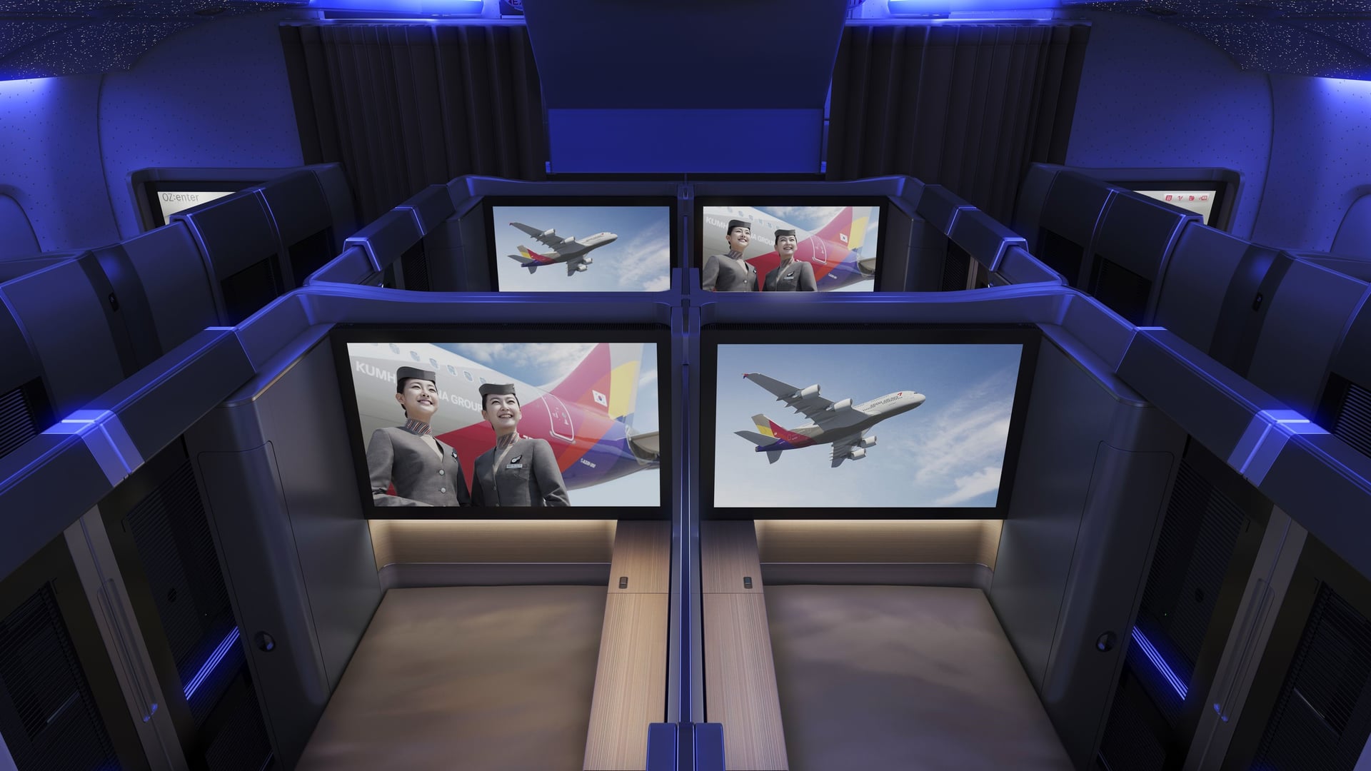 Airline review Cabin & Seat - Asiana - 10