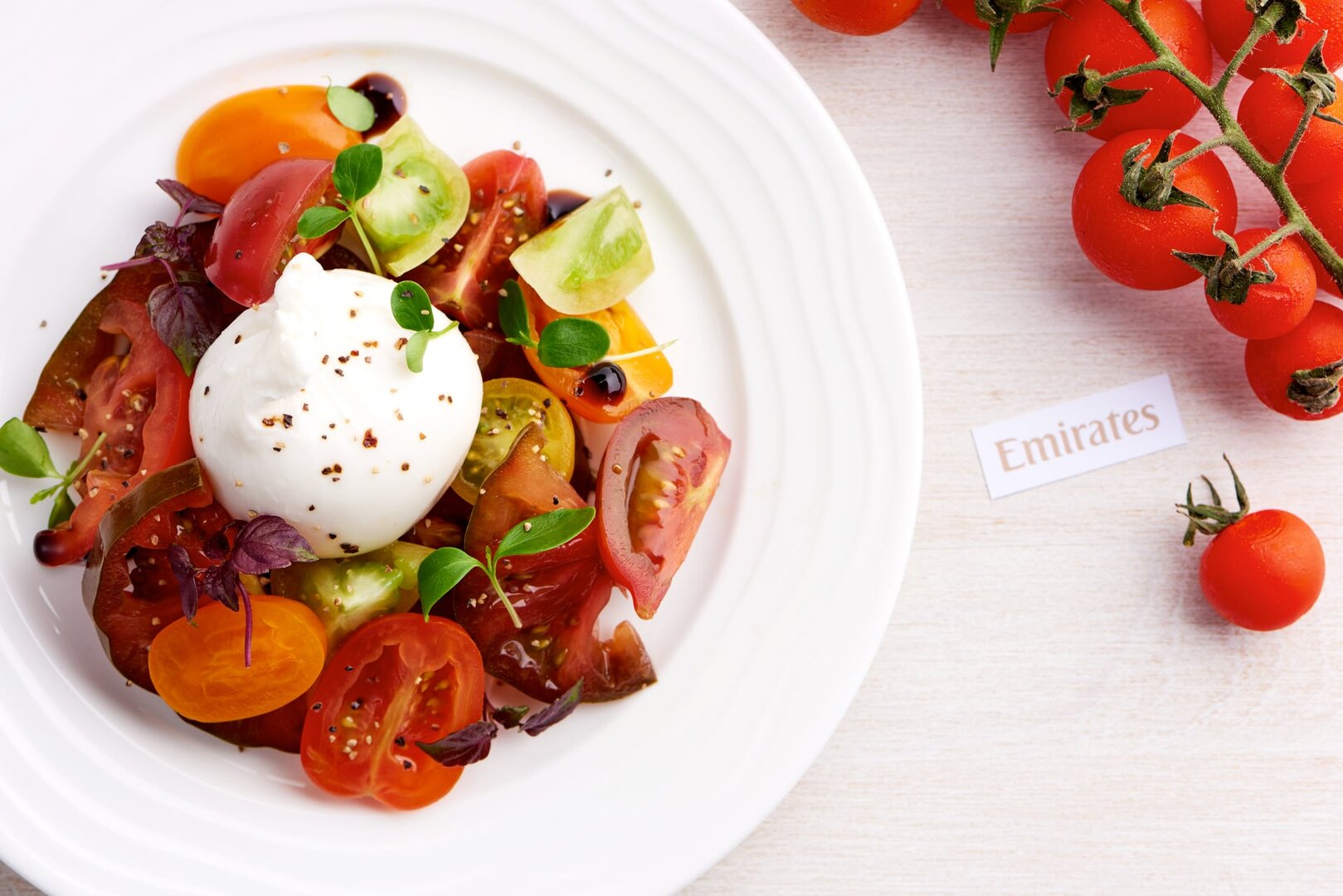 Emirates brings summertime zest to its menus