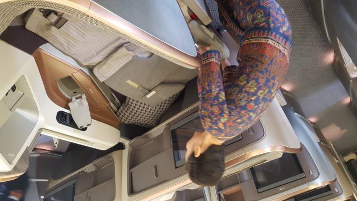 Premiere for Singapore Airlines med First Class fra København i dag - 11