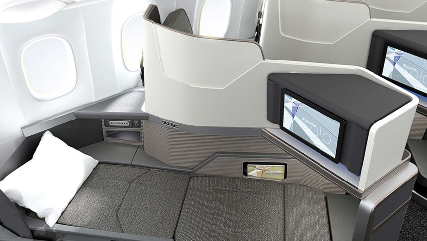 Aer Lingus will offer lie-flat business seats within Europe