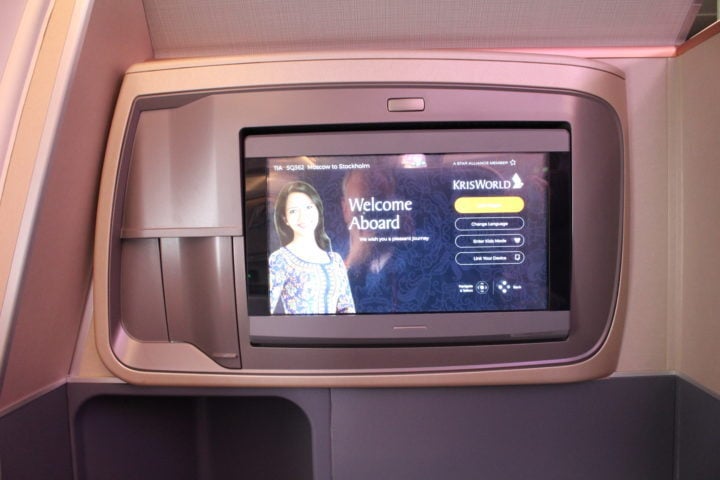 Flying Singapore Airlines from Singapore to Stockholm - 33