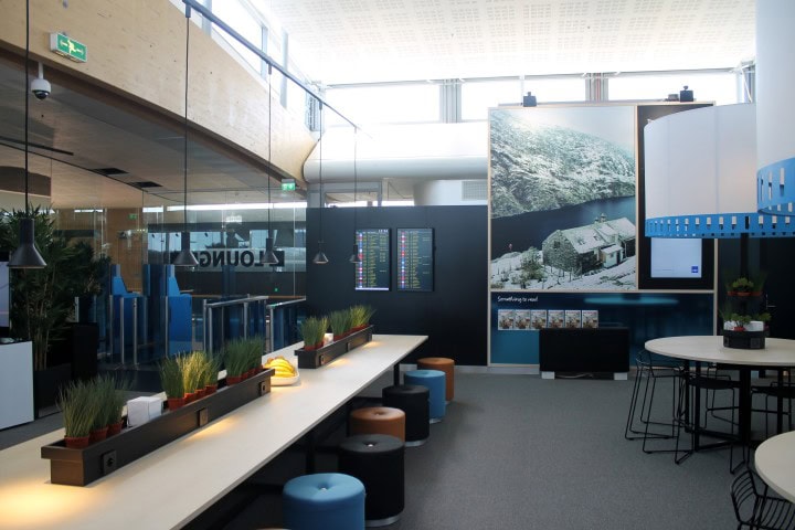 De første billeder af SAS nye indenrigslounge på Oslo Gardermoen - Hvad mener BusinessClass? - 2