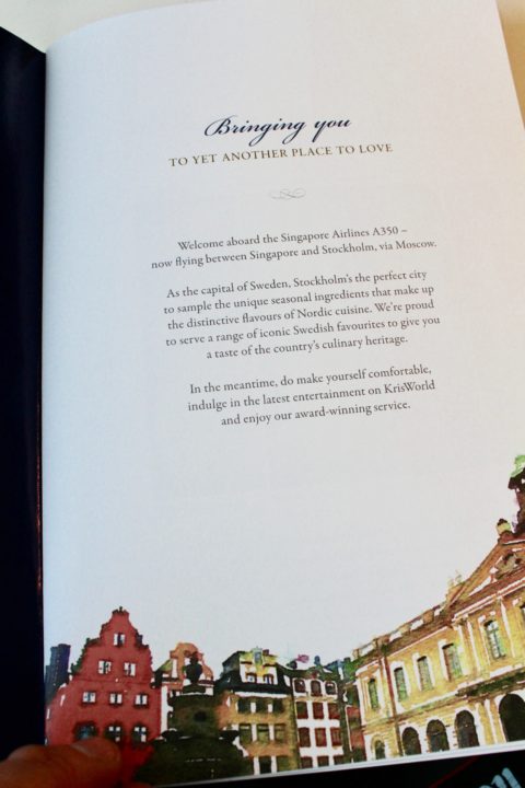 Singapore - Stockholm i Business Class med Singapore Airlines - 19