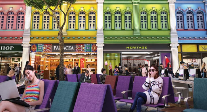 Världens 10 bästa flygplatser för shopping i lyxklassen - Changi Airport Singapore - 1