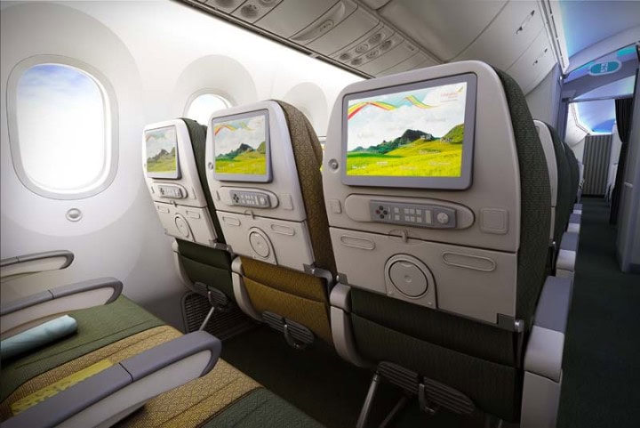 Ethiopian Airlines flyger Boeing 787 Dreamliner till Stockholm Arlanda under mars - Ethiopian Airlines Economy Class på Boeing 787 Dreamliner - 3