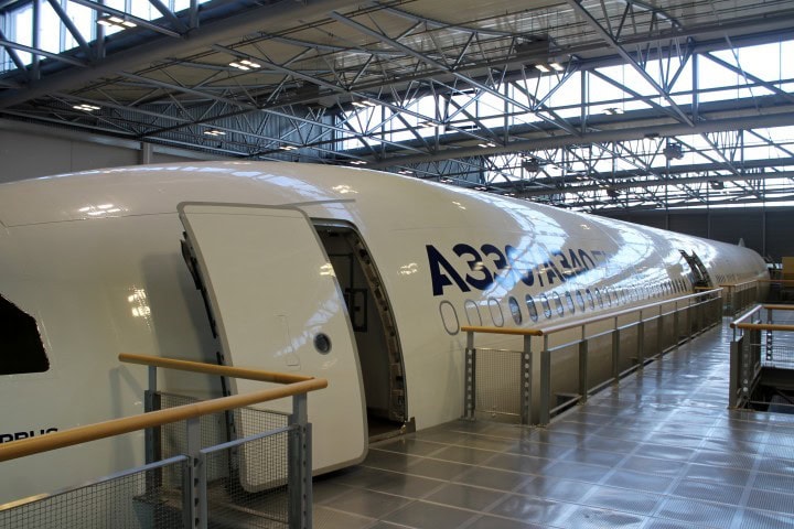 A visit to the Airbus mock-up centre - with full-scale cabins from all Airbus aircraft - Other aircraft and cabins