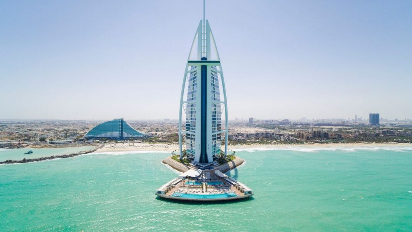 a luxury resort in dubai