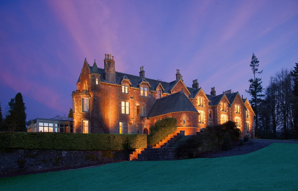 9 Luxury Hotels owned by Celebrities - 4. Cromlix House – Scotland -  Andy Murray
