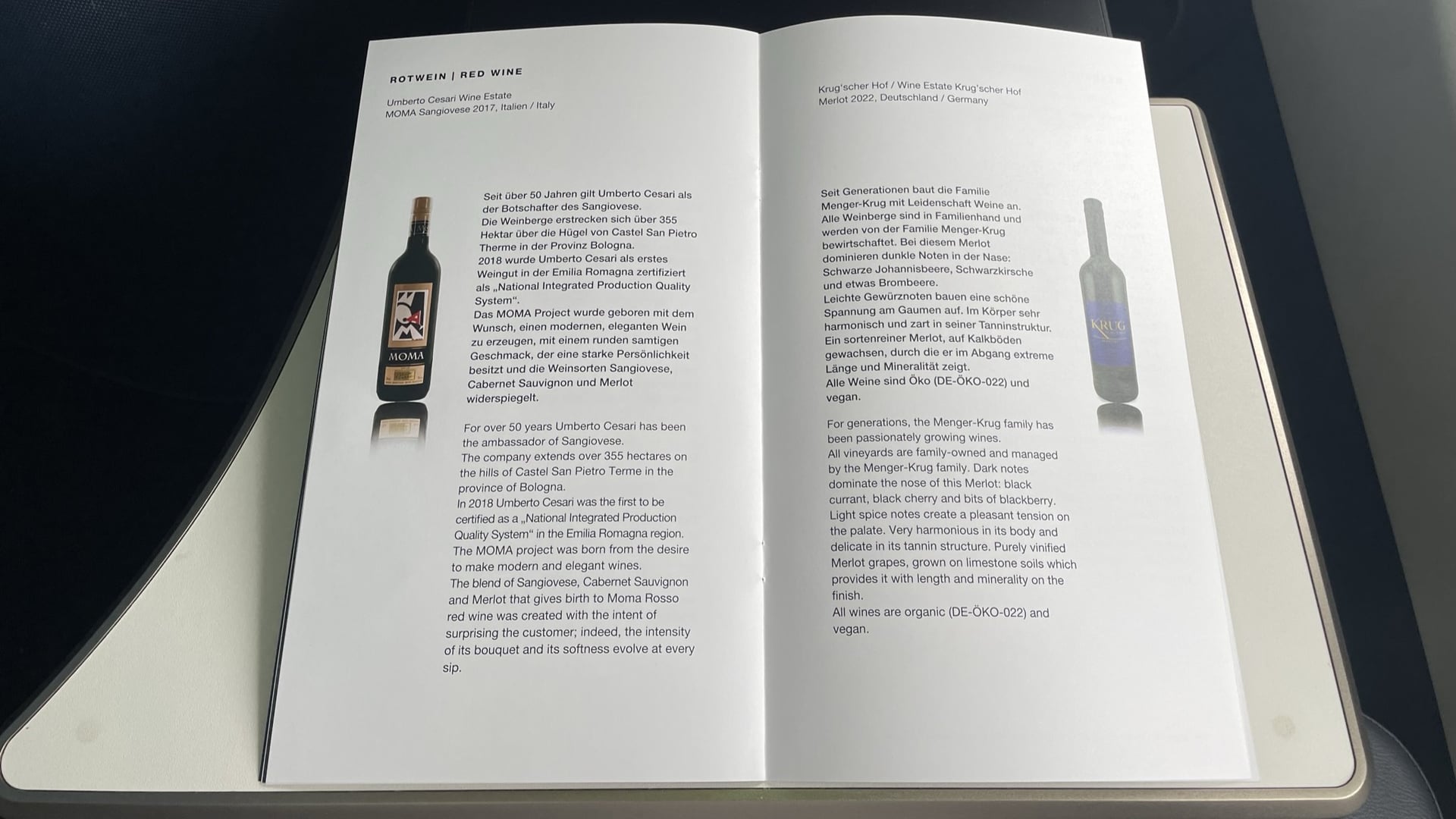 Airline review Beverages - Condor - 5