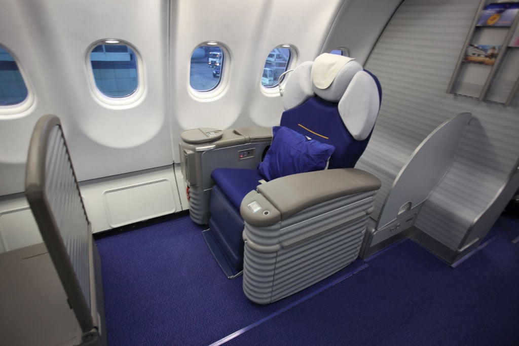 Första klass till New York del 2: Lufthansa First Class A340-600 - 2