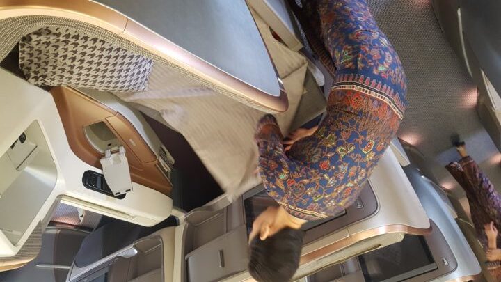 Premiere for Singapore Airlines med First Class fra København i dag - 12